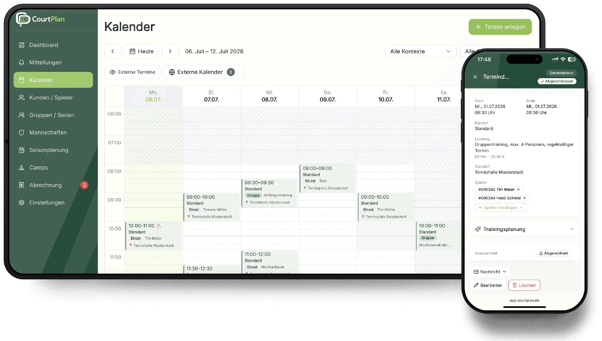 Kalender & Terminplanung